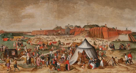 Demolizione della Cittadella di Anversa, fine XVI secolo