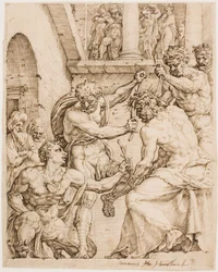 Cristo incoronato di spine, c. 1548
