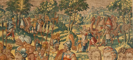 Storia di Gedeone, giudice e guerriero degli Ebrei, fine XVI secolo