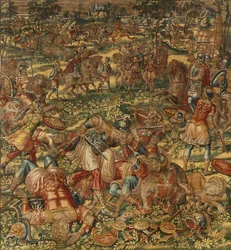 Storia di Gedeone, fine XVI secolo