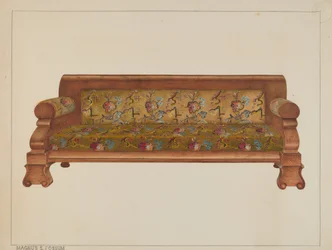 Poltrona alta, c. 1938