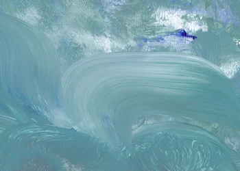 Onde di fluido blu