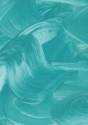 Pennellate fluide color verde acqua