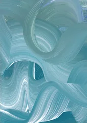 Onde blu fluide