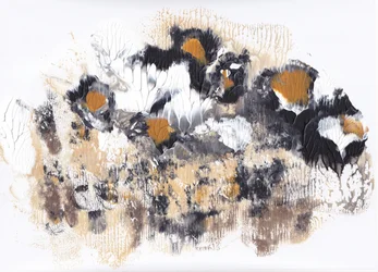 Leopardo dorato - Astratto