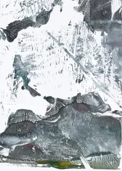 Paesaggio astratto ghiacciato