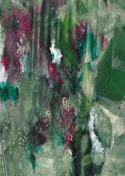 Strati di foresta dai colori vivaci