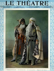 Jean Mounet-Sully e Paul Mounet come Giobbe e Magnus, copertina di 