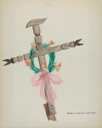 Croce Intagliata - Tomba