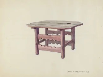 Tavolino, c. 1937