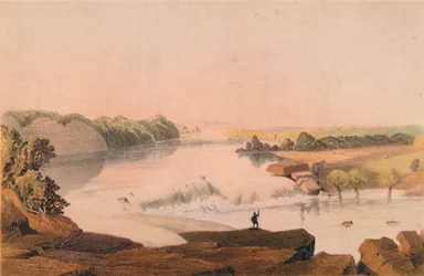 Cascate del Rio Salado, 1857-1859