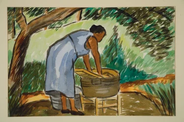 Donna che lava, c. 1934