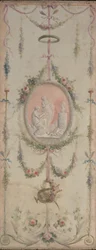 Pannello decorativo uno di una coppia