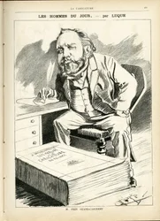 Illustrazione di Manuel Luque in La Caricature (1880)