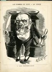 Illustrazione di Manuel Luque in La Caricature (1880)