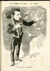 Illustrazione di Manuel Luque in La Caricature (1880)