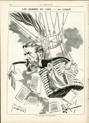 Illustrazione di Manuel Luque (1854-1919) in La Caricature (1880)