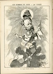 Illustrazione di Manuel Luque (1854-1919) in La Caricature (1880)