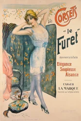 Pubblicità per corsetti 