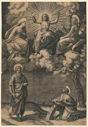 Gesù Cristo, la Vergine e San Giovanni Battista con i santi Paolo e Caterina