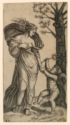 La Riconciliazione di Minerva e Cupido