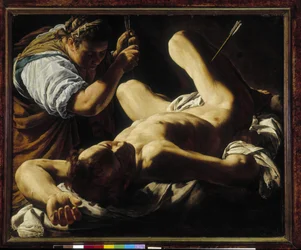 San Sebastiano curato da Irene
