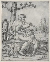 Fauno e bambino