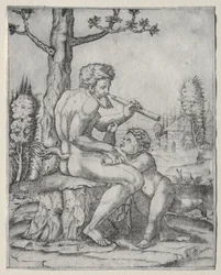 Fauno e Bambino, c. 1509