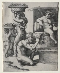 Il torchio da vino