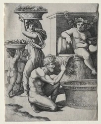 Il torchio da vino