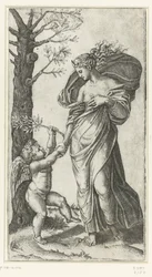 Riconciliazione di Minerva e Amore