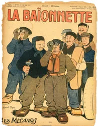 Copertina di La Baionnette, Satirico a Colori