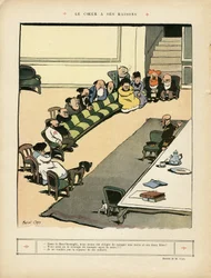 Illustrazione di Marcel Capy (1865-1941) in Le Rire
