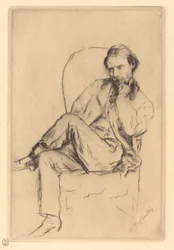 Renoir seduto