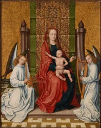 La Vergine e il Bambino in trono, tra il 1550 e il 1560
