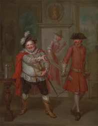 Scena tratta da "Enrico IV, Parte I" di Shakespeare