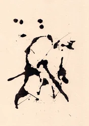 Blot, 2018 (inchiostro su carta)