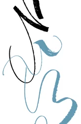 Danza, 2014 (inchiostro su carta)