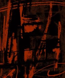 Diario di un pazzo_143, 2024 (pittura digitale)