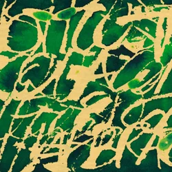 Scrittura verde, 2002 (tecnica mista)