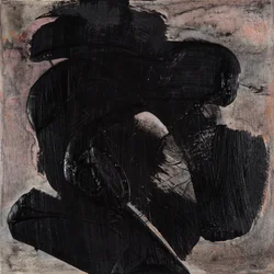 Materica #01, 2024 (acrilico su tela)