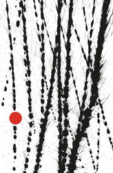 Punto rosso, 2014 (inchiostro su carta)