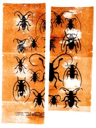 Sciarpe, 2023 (tecnica mista)