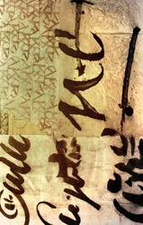 Senza titolo, 2014 (collage su carta)