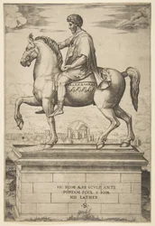 Statua equestre di Marco Aurelio, 1515-27