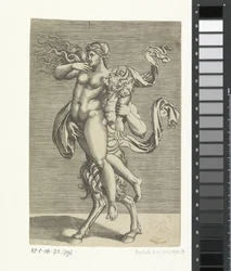 Satiro e ninfa