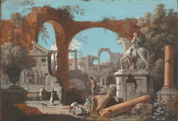 Un Capriccio di Rovine Romane