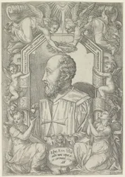 Ritratto di Jean Parisot de La Valette, gran maestro dell
