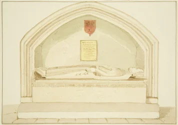 Monumento di Robert, Conte di Gloucester, nella navata sud di San Giacomo