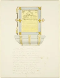 Tavoletta murale dell
